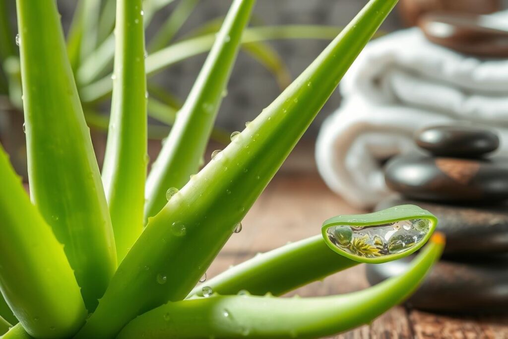 Aloe Vera Feuchtigkeitsspendende Eigenschaften