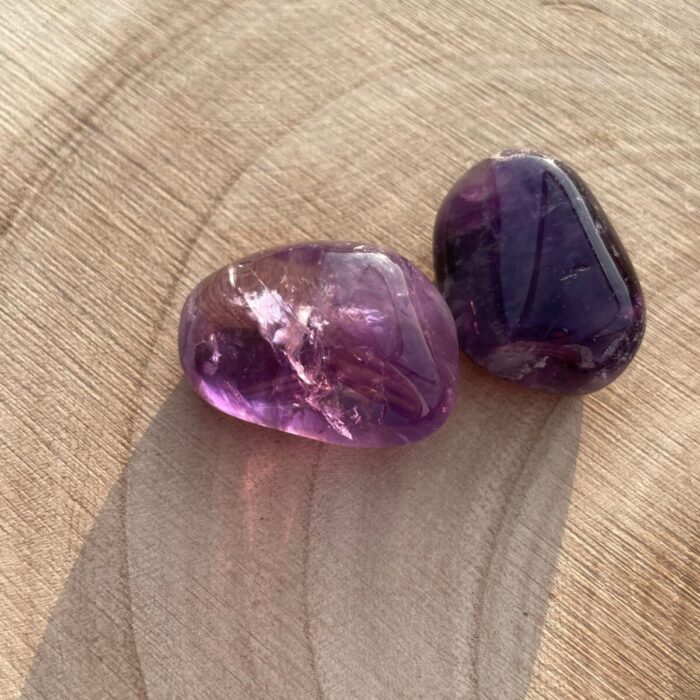 Amethyst Trommelsteine