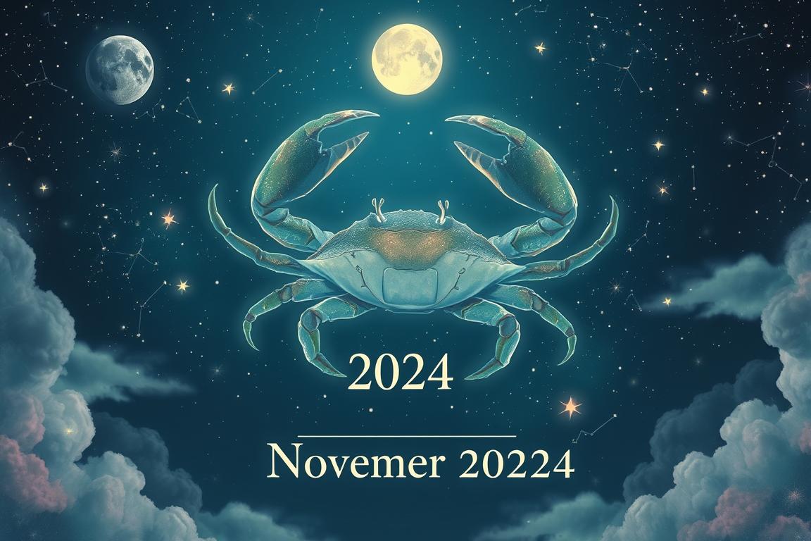 Krebs Horoskop November 2024