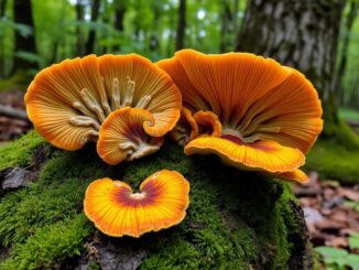 Trametes versicolor (Schmetterlingstramete)