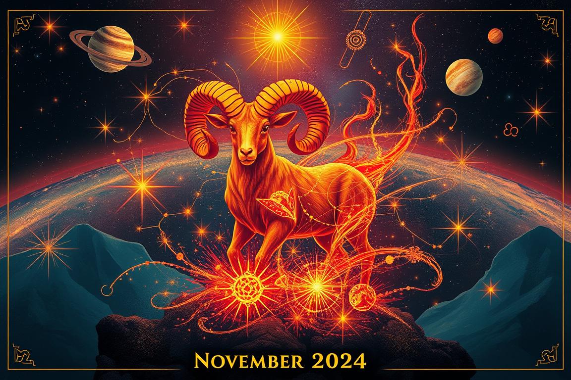 Widder Horoskop November 2024